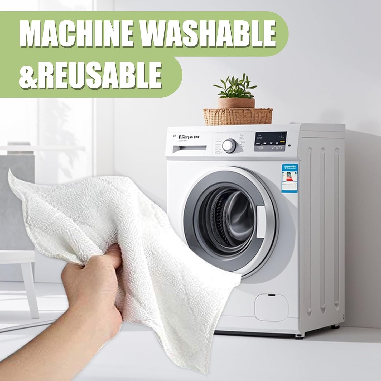 Light 'N' Easy Steam Mop Pads Replacement Reusable for S3601 S3101 S7326 7688ANB 7688ANW Floor Microfiber Cleaning Cloths (6 Pack)