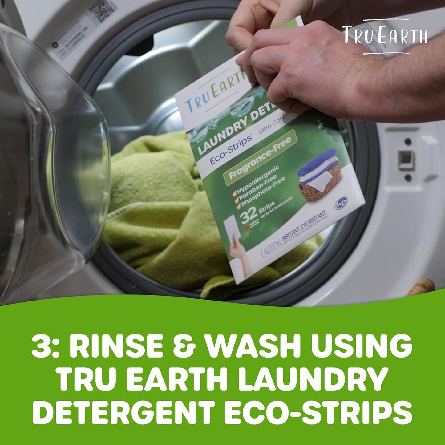 Tru Earth Stain Remover Stick | Powerful Portable Grease & Mark Remover for Clothes Laundry, Travel & Home | Stain Stick for Laundry