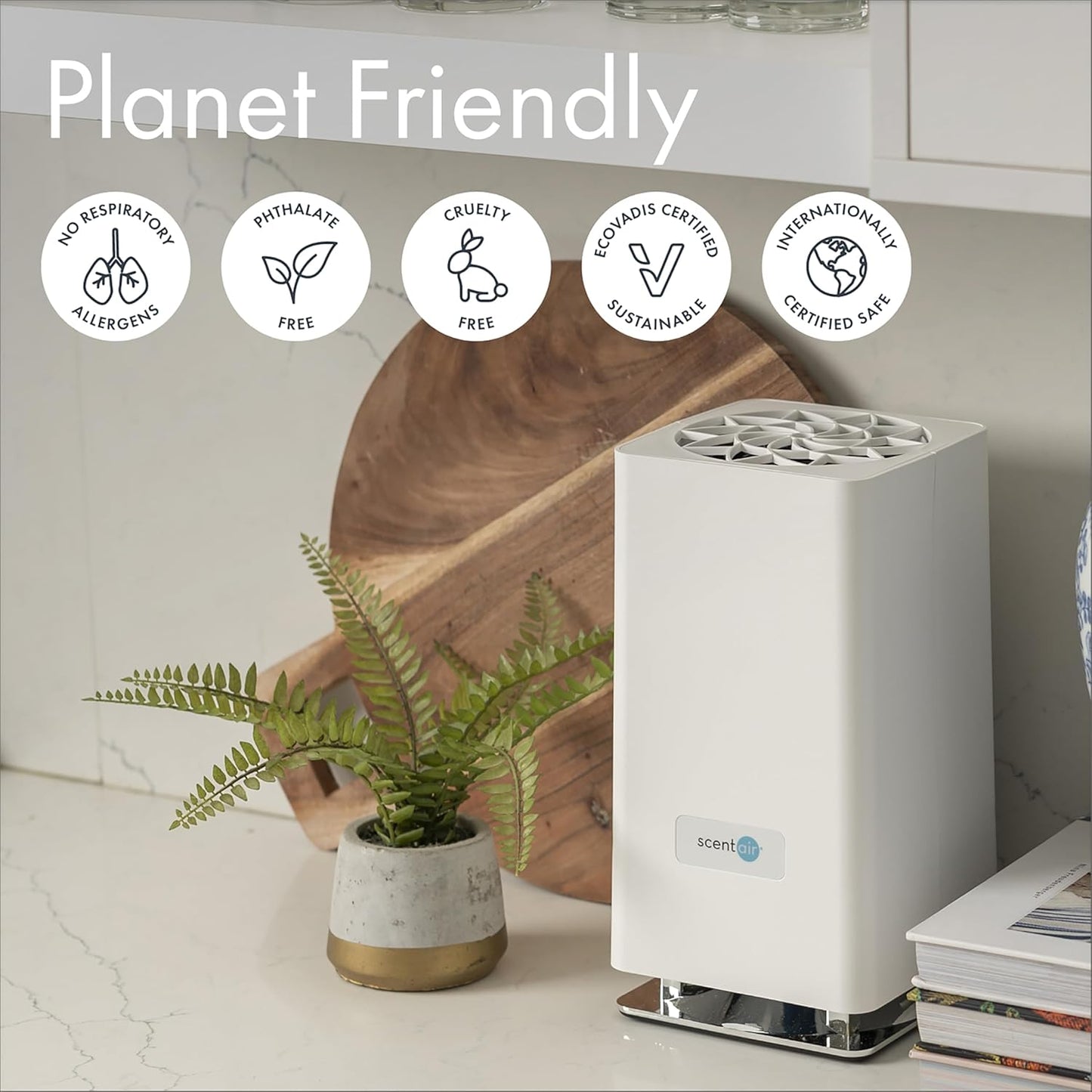 ScentAir Whisper Home Monthly Plug-in Refill, Fragrance Cartridge for Home and Office, Amazon Exclusive, Sun Shower